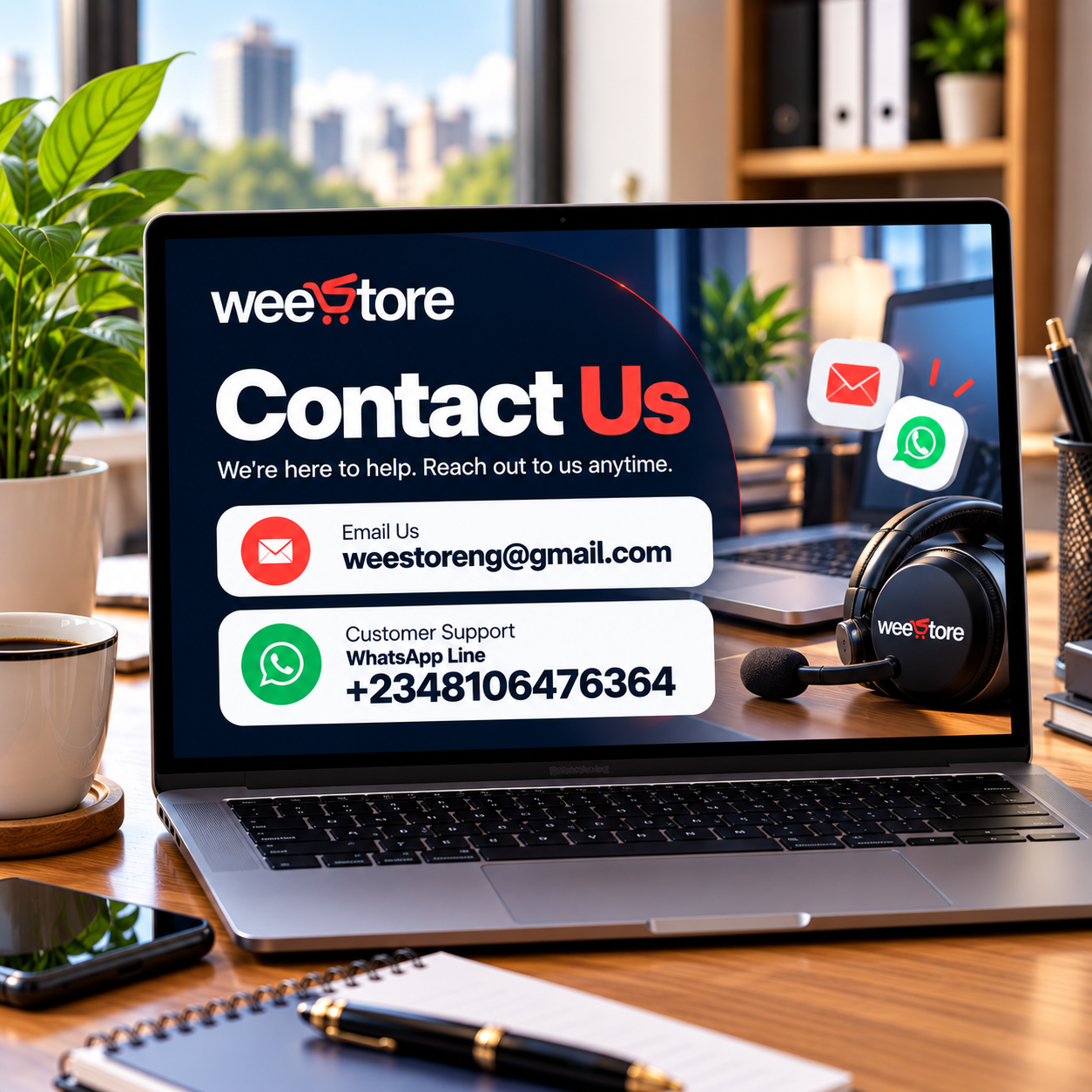 WeeStore customer and family lifestyle